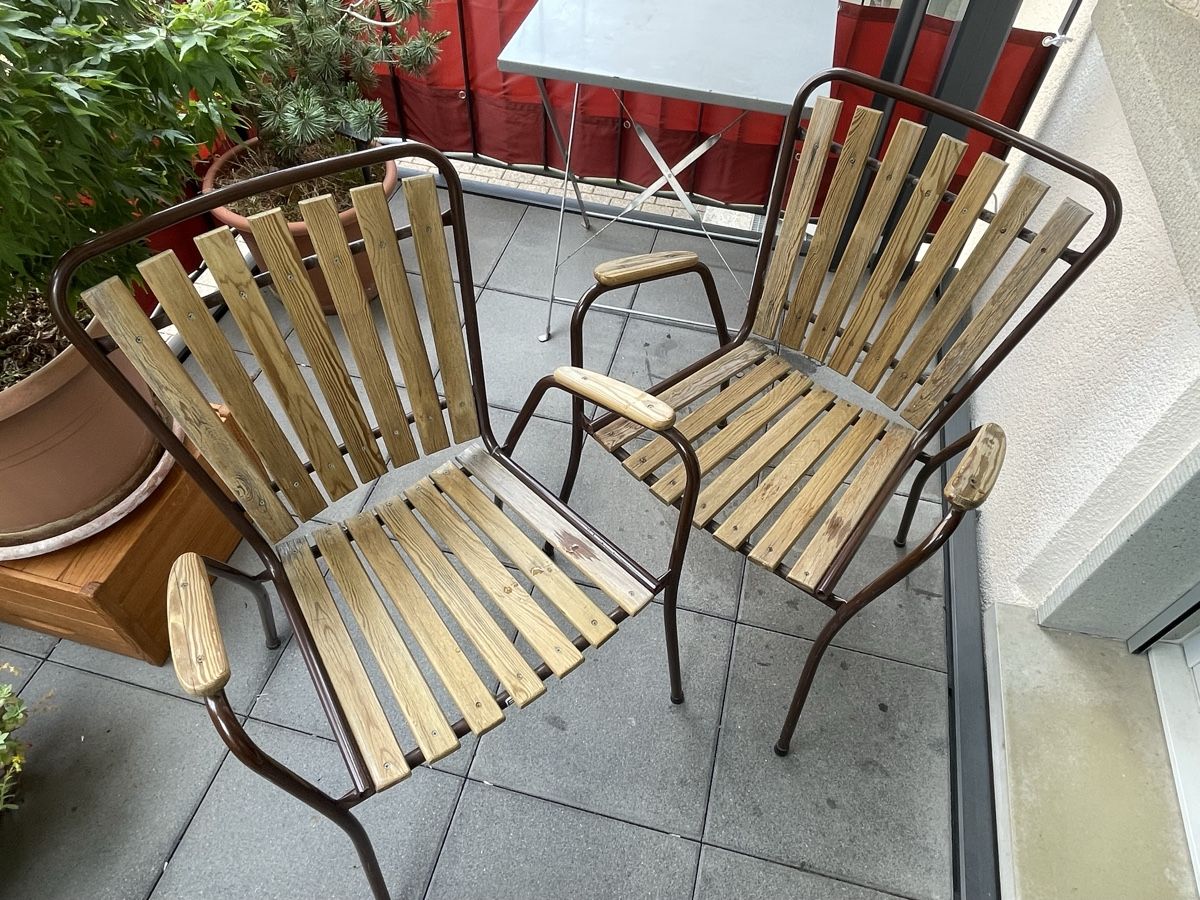 Poltrone: 2 Gartenstühle  – Usato da Zürich venduto da nanniba