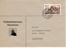 Brief, Feldschützenverein Stammheim 1949