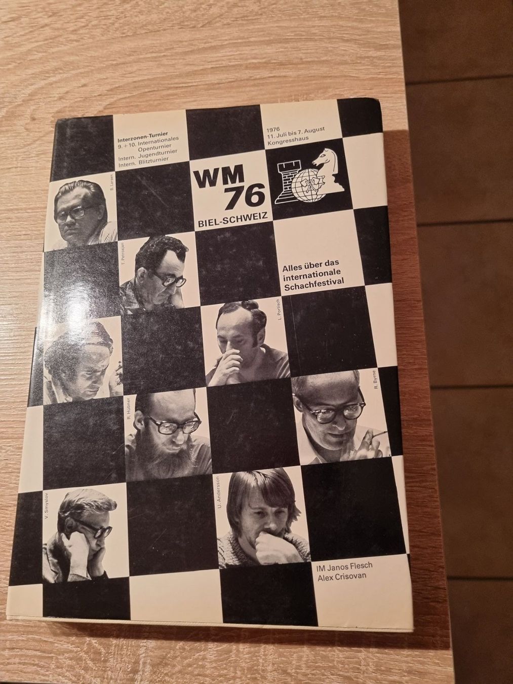 Bücher: Schachbuch WM 76 Interzonenturnier Biel – Gebraucht aus Muttenz von Langerochade