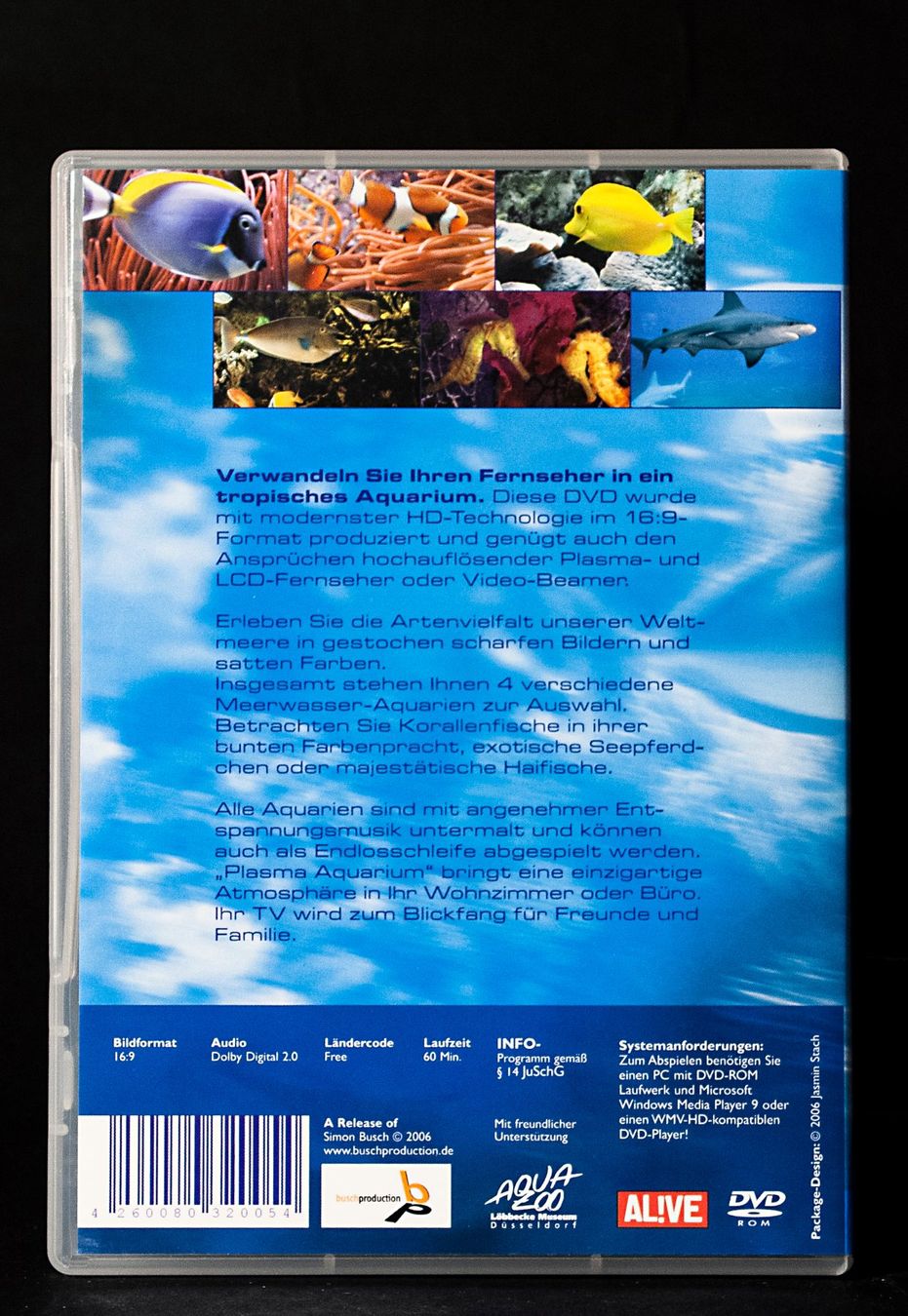 Tutti i DVDs: Plasma Aquarium - 16:9 Widescreen-Edition  DVD – Usato da Fraubrunnen venduto da waver3d 1