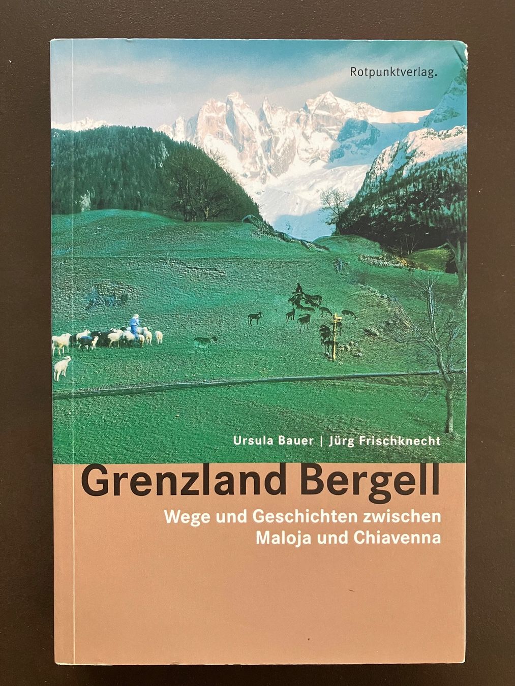Libri: Bauer_Frischknecht: Wanderführer Bergell – Usato da Menziken venduto da timbuktu1001