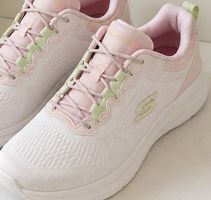 Skechers Damen Turnschuhe weiss/rosa Grösse 41