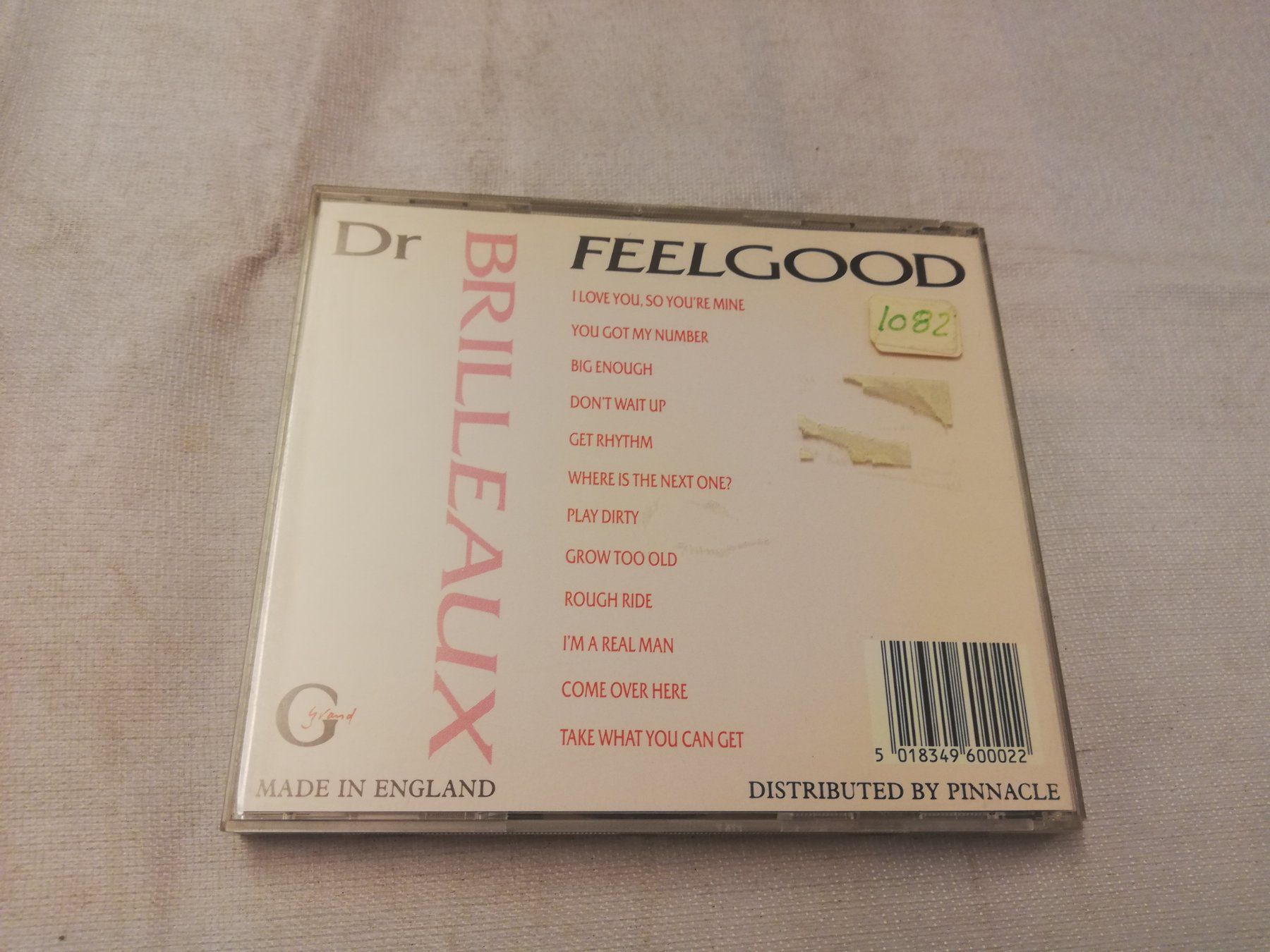 CD: DR. FEELGOOD - BRILLEAUX – Usato da Bern venduto da Vinylsound.ch 1