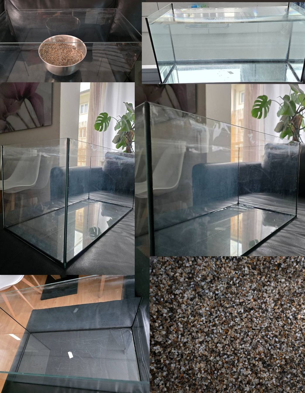 Eheim Acquari: 54l Vollglas Aquarium mit Kies – Usato da Ebikon venduto da Automaus