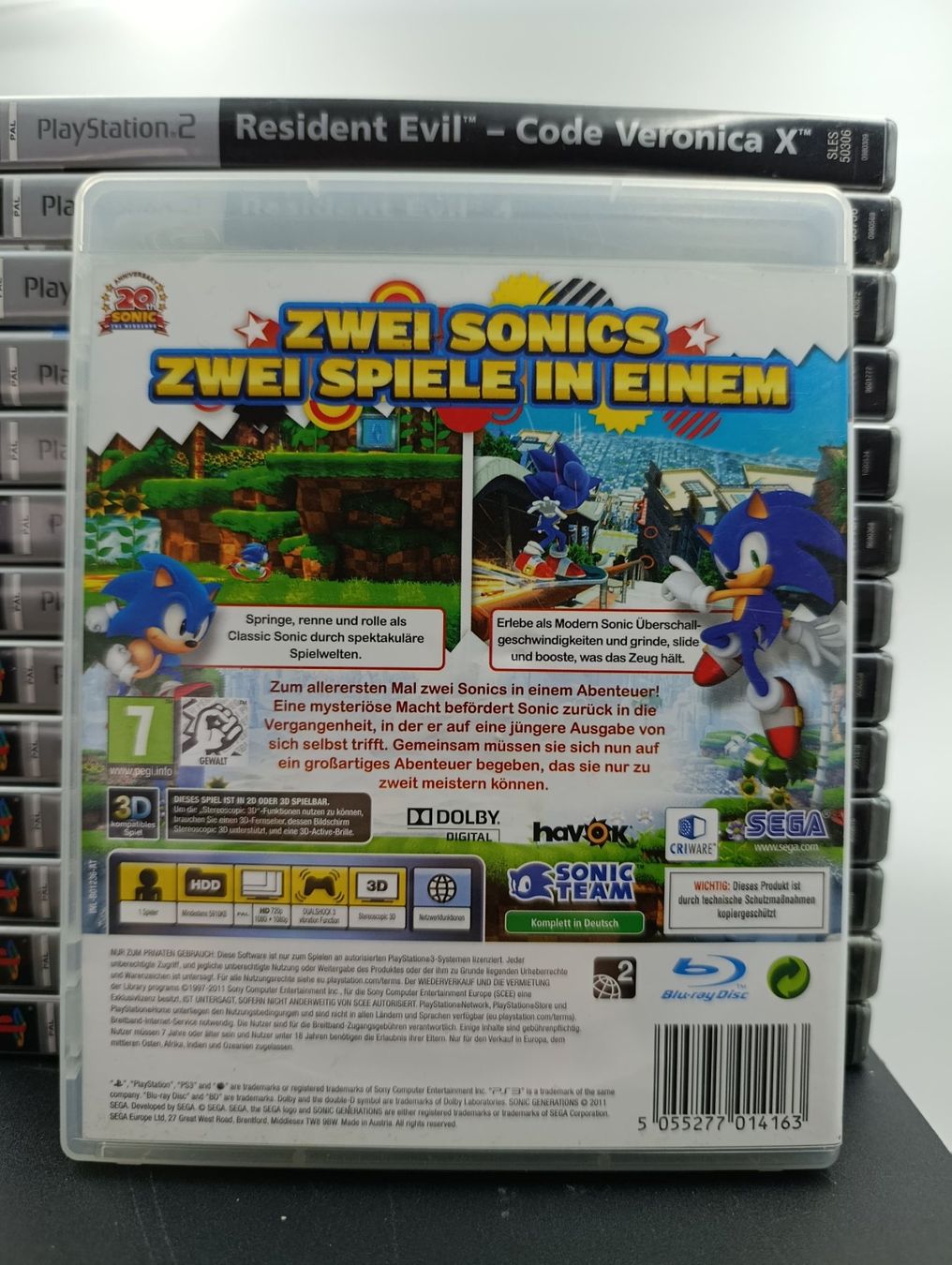 Sony Jeux: Sonic Generations - PS3 – D'occasion à Wil SG par Donaldus 1