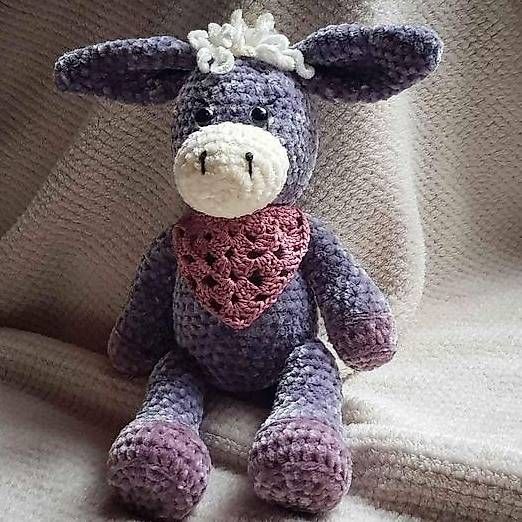 Giocattoli: weicher Esel, Kuscheltier, Amigurumi – Nuovo e nell'imballaggio originale da Wiedlisbach venduto da 6433