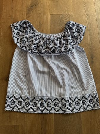 Bluse, gestreift, Gr. XL! ALLES MUSS WEG!