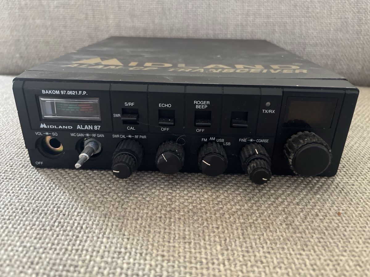 Radiocomunicazione: Midland Alan 87 CB SSB Transceiver  – Usato da Dettighofen venduto da Moshop 2