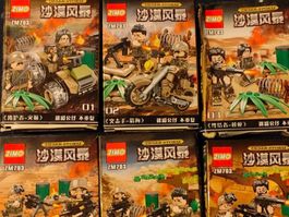 ZIMO Desert Storm Klemmbaustein Sets #01,#02,#03,#04,#05,#06