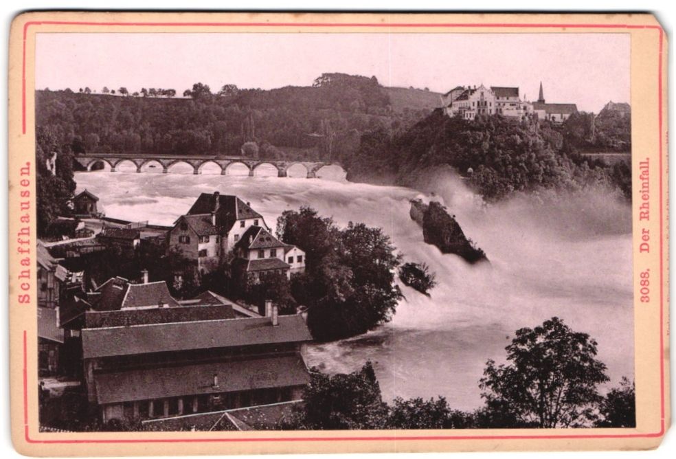 Fotografie &  Plakate: Fotografie Schaffhausen, Der Rheinfall,  – Gebraucht aus Berlin von bartko-reher