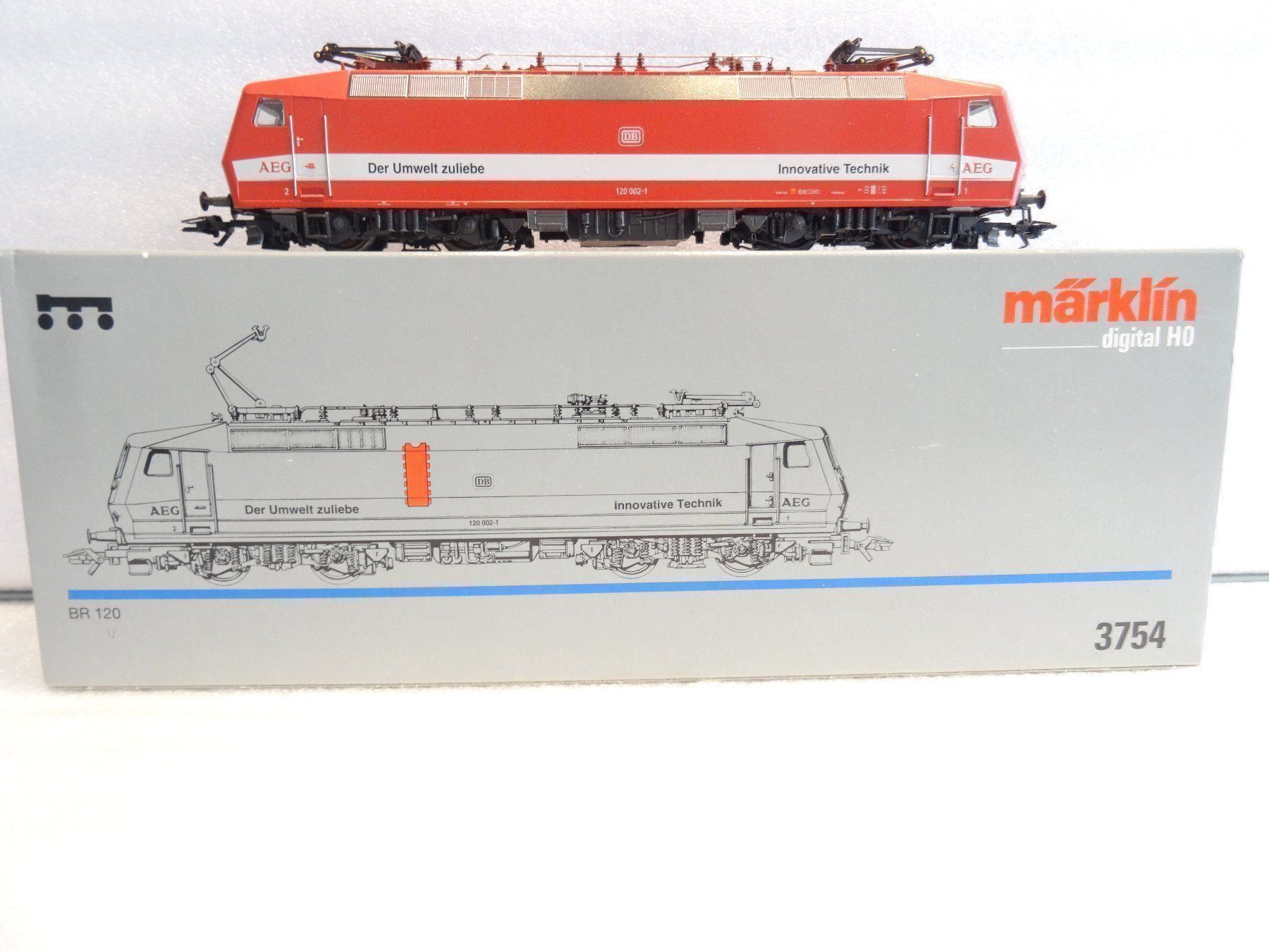 Märklin Modellini di ferrovie: Märklin. H0 3754 DB  AEG  BR120 Digital – Nuovo (secondo la descrizione) da Hochdorf venduto da Teger02 6