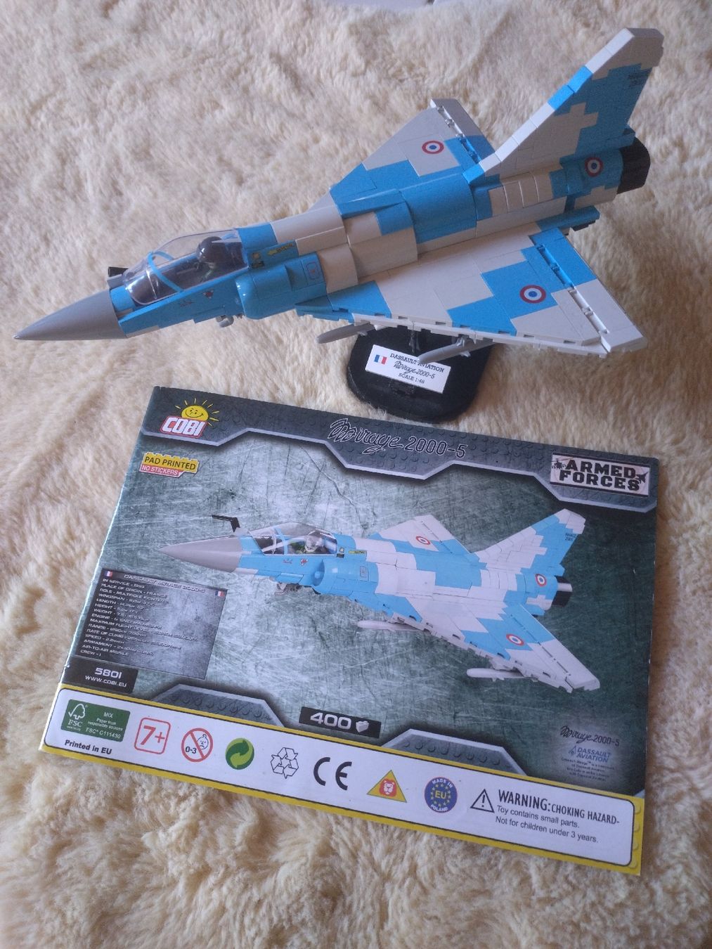 Cobi Kit di costruzioni: Cobi Mirage 2000-5 Dassault – Usato da Farvagny-le-Grand venduto da LaCaverne