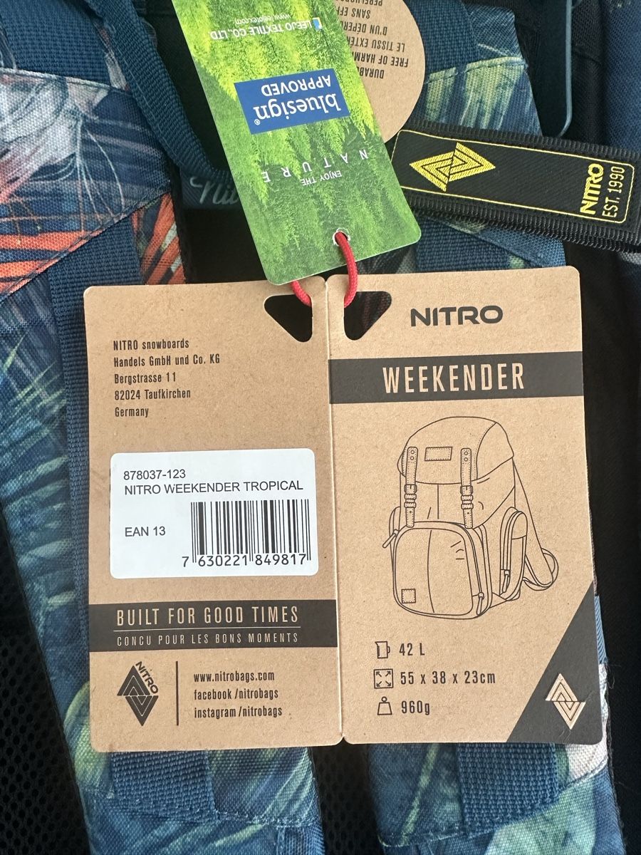 Rucksäcke: NEU NITRO Weekender Rucksack – Neu und originalverpackt aus Uzwil von Calla03 3