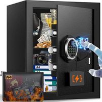 Möbeltresor Digitaltresor Safe biometrisch 55L mit Alarm