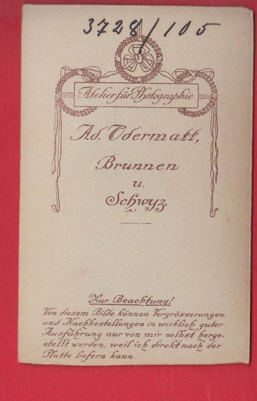 Poster & Bilder: PORTRAIT, UNIFORM, CARTE-DE-VISITE – Gebraucht aus Grüningen von Kartensammler 1