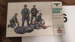 ESCI Sprengpanzer Goliath 1/35, Deutsche Pioniere Figur.