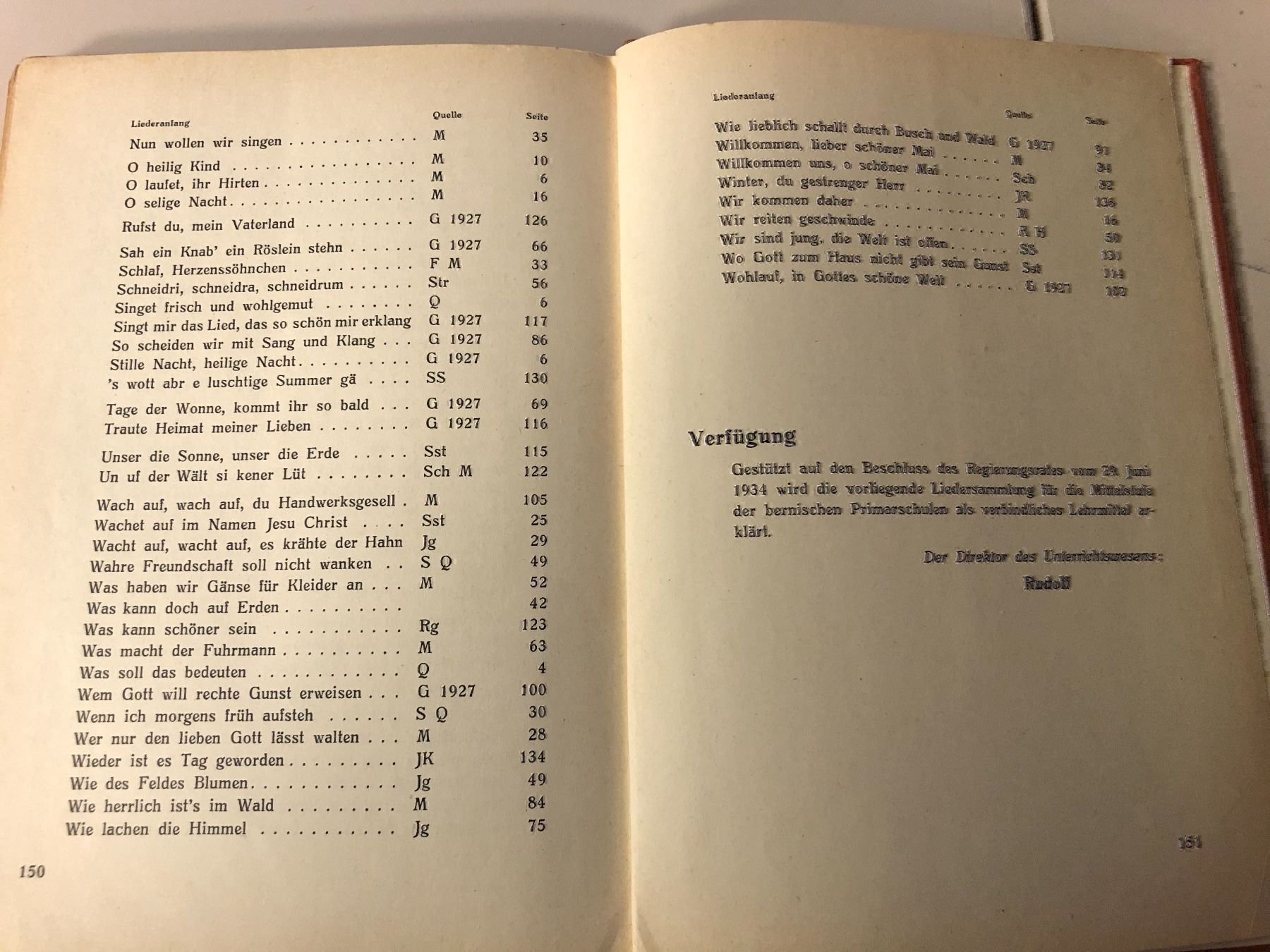Libri: Gesangsbuch- 4. Auflage- 1956 – Usato da Brügg BE venduto da schwimmer01 2