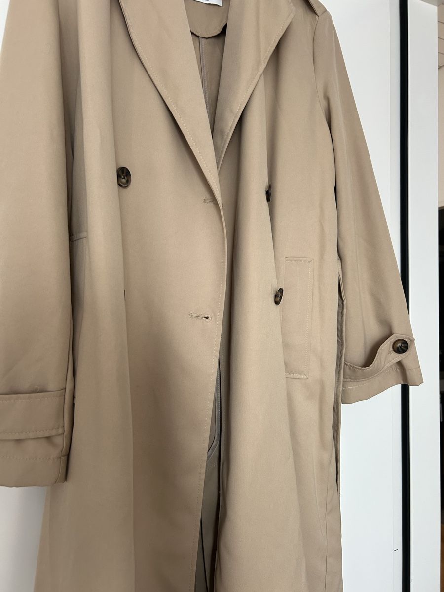 Stradivarius Cappotti: Stradivarius Trenchcoat Beige, Grösse M – Nuovo (secondo la descrizione) da Luzern venduto da mhbob 1