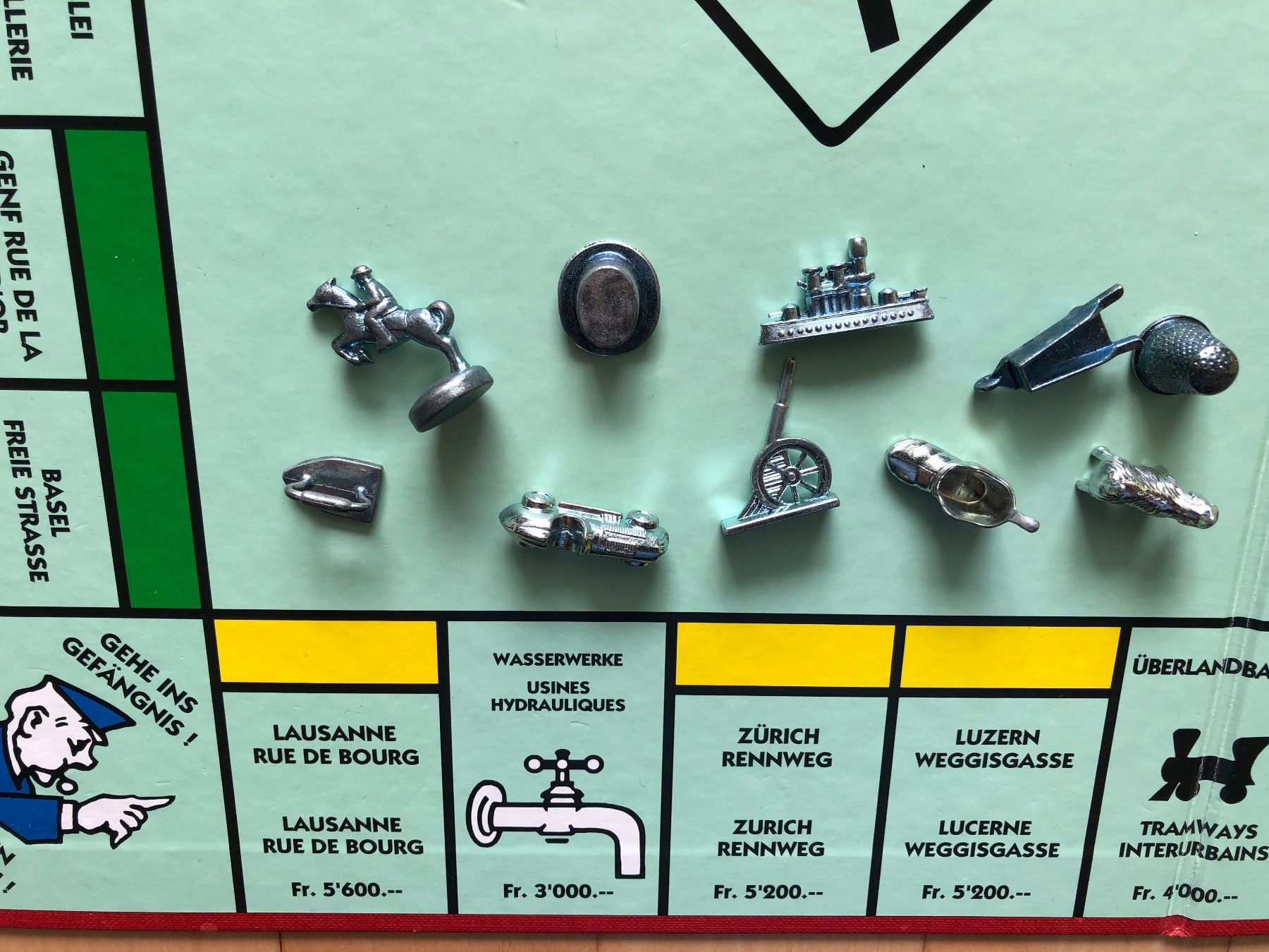 Giochi: MONOPOLY Schweizer Ausgabe vintage – Usato da Wallisellen venduto da Fax 3