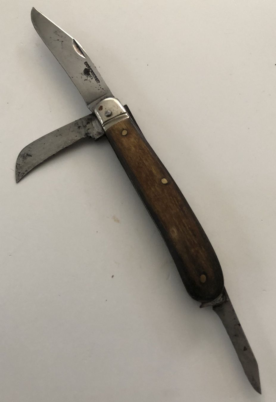 Coltelli tascabile: Sammelmesser mit Aufschrift "Eichenberger" Basel  Vintage – Usato da Binningen venduto da Steffisboerse 1