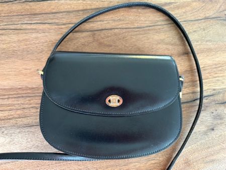 Vintage Handtasche Unhängetasche Celine Paris Leder