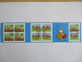 Markenheft Garfild 2014 gestempelt