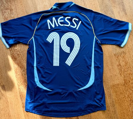 Argentinien 2006 Reissue away Shirt - Messi