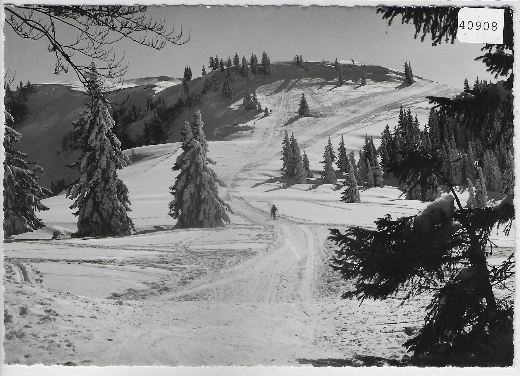 Ansichtskarten: Tanzbodenabfahrt im Winter – Gebraucht aus Ettingen von Kartenplanet