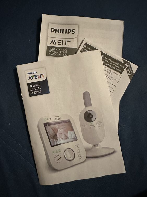 Avent - Babyphone avec Caméra - SCD841/26