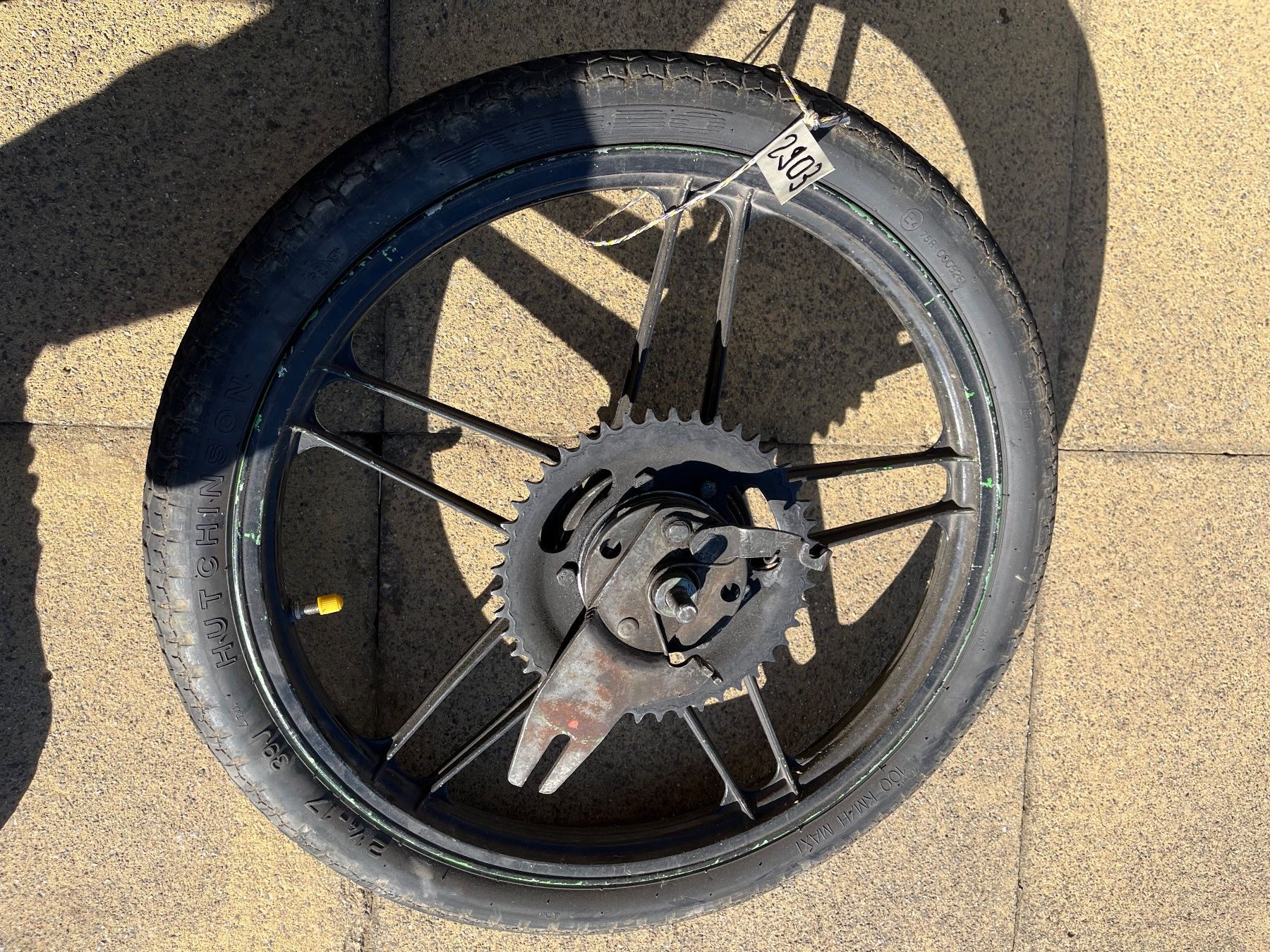 Puch Parti ricambio per ciclomotori: Puch Maxi/X30 Gussfelgen Hinterrad – Usato da Fahrni b. Thun venduto da berger_tuning34