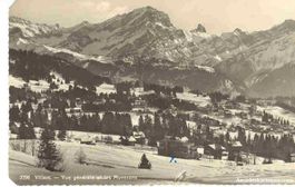 Villars - vue générale + ca. 1950