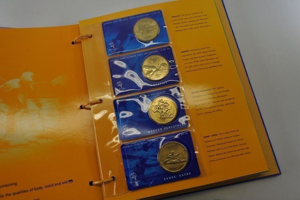 Tutti le monete: Sydney 2000 Olympische Münzsammlung – Usato da Luzern venduto da Cabriolet 2