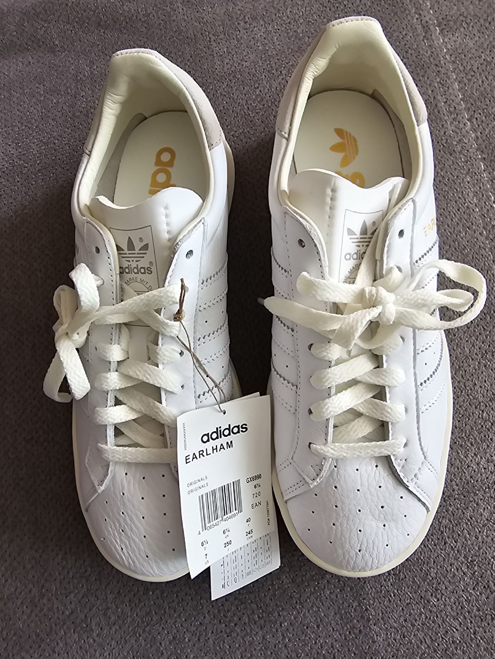 Adidas Scarpe da uomo: Adidas Sneakers Gr. 6.5 weiss – Nuovo e nell'imballaggio originale da Kreuzlingen venduto da Babydoll34