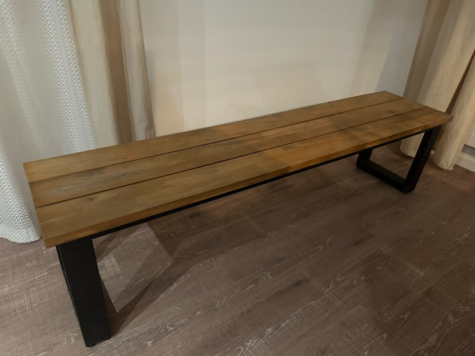 Micasa Tavoli: Micasa Tisch Holz/Metall + Bank – Usato da Goldach venduto da Fox_Man 4