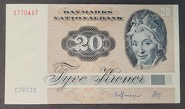 20 KRONEN / DÄNEMARK 1988 (BANKFRISCH)