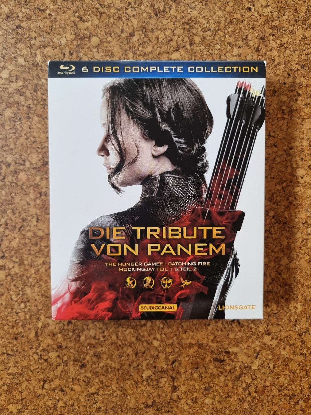 Tutti i DVDs: Die Tribute von Panem 6 Blu-ray Disc Complete Collection – Usato da Rigi-Kaltbad venduto da Marion_Fercher