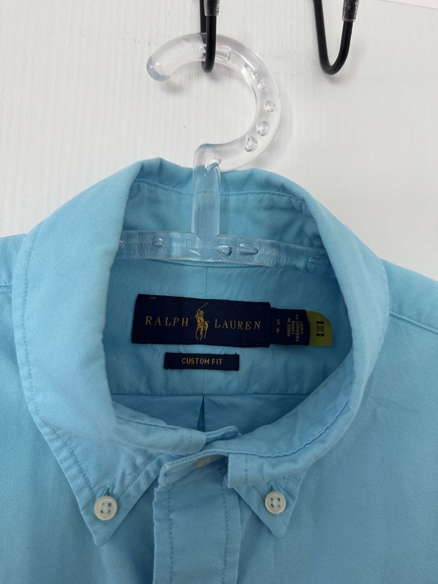 Ralph Lauren Camicie: Ralph Lauren Oxfordhemd Custom Fit hellblau Grösse S, QR cod – Nuovo (secondo la descrizione) da Wetzikon ZH venduto da Jan_wojt 2