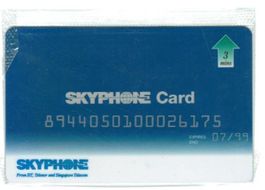 Telefonkarte Skyphone originalverpackt