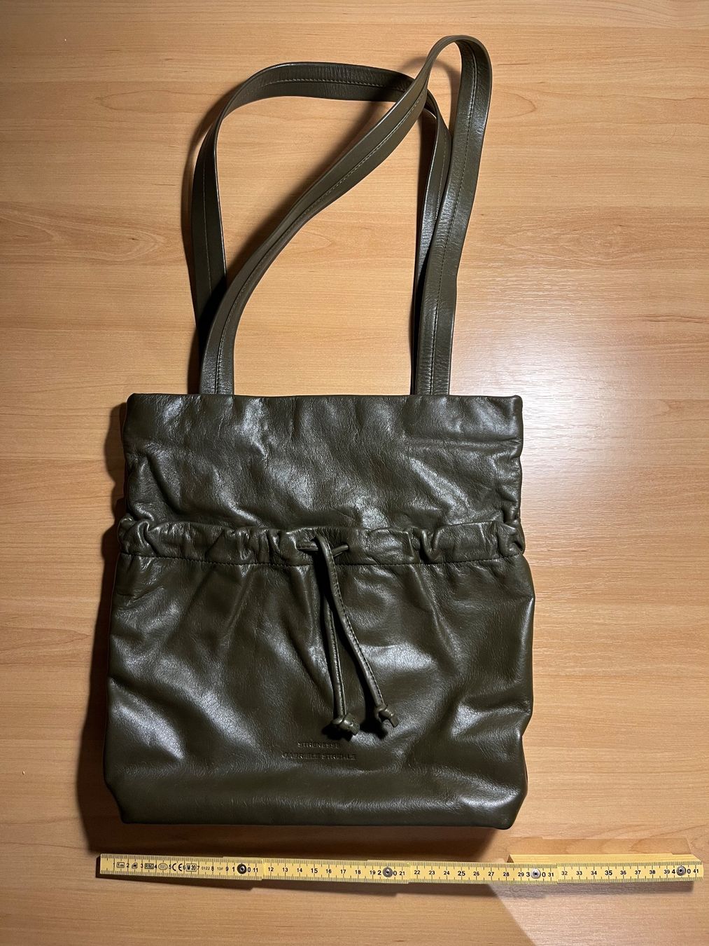 Strenesse Borse: Strenesse Handtasche dunkelgrün – Usato da Ziefen venduto da Madame1982