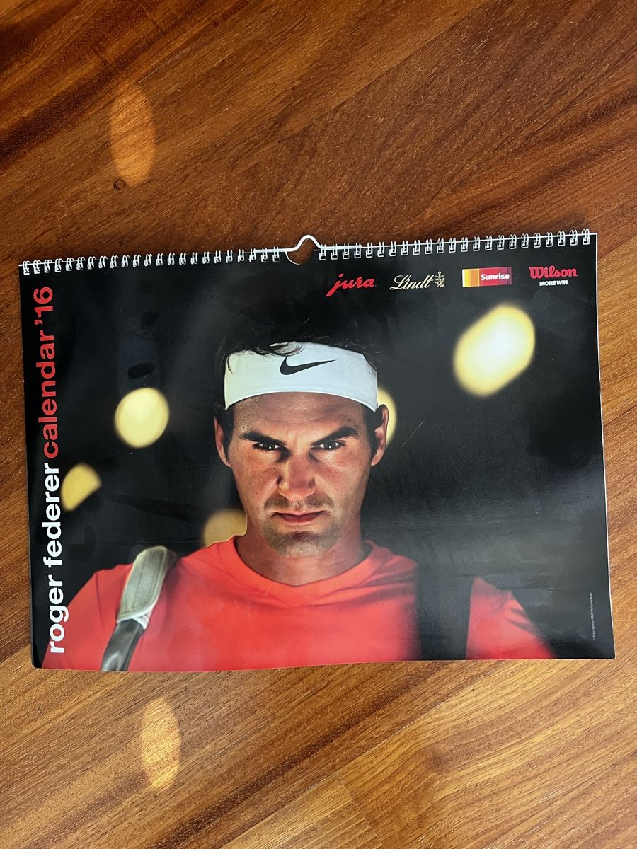 Calendari: Roger Federer Kalender – Usato da Kloten venduto da pae_wq5j 8