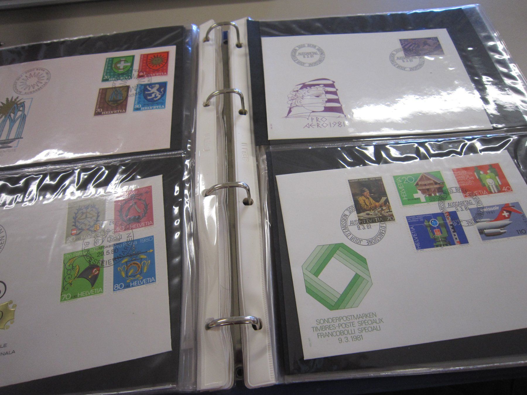 Tutti i francobolli: Schönes Album FDC – Usato da Giubiasco venduto da sal_9j6w 4