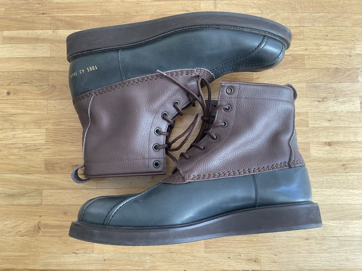 Scarpe da uomo: Common Projects Duck Boots, braungrün - Gr.43 – Nuovo (secondo la descrizione) da Zürich venduto da Maxim0357 5