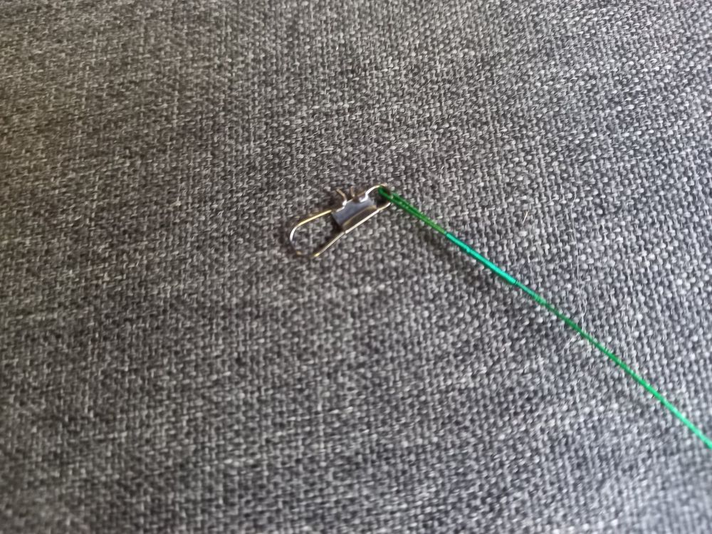 Angelköder Drahtvorfach 50 Stück - Anti-Biss Schnur Mit Wirbeln Für Süß- & Salzwasser