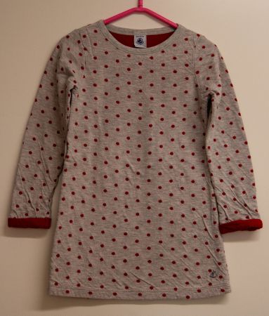 Kleid von Petit Bateau, Gr. 110