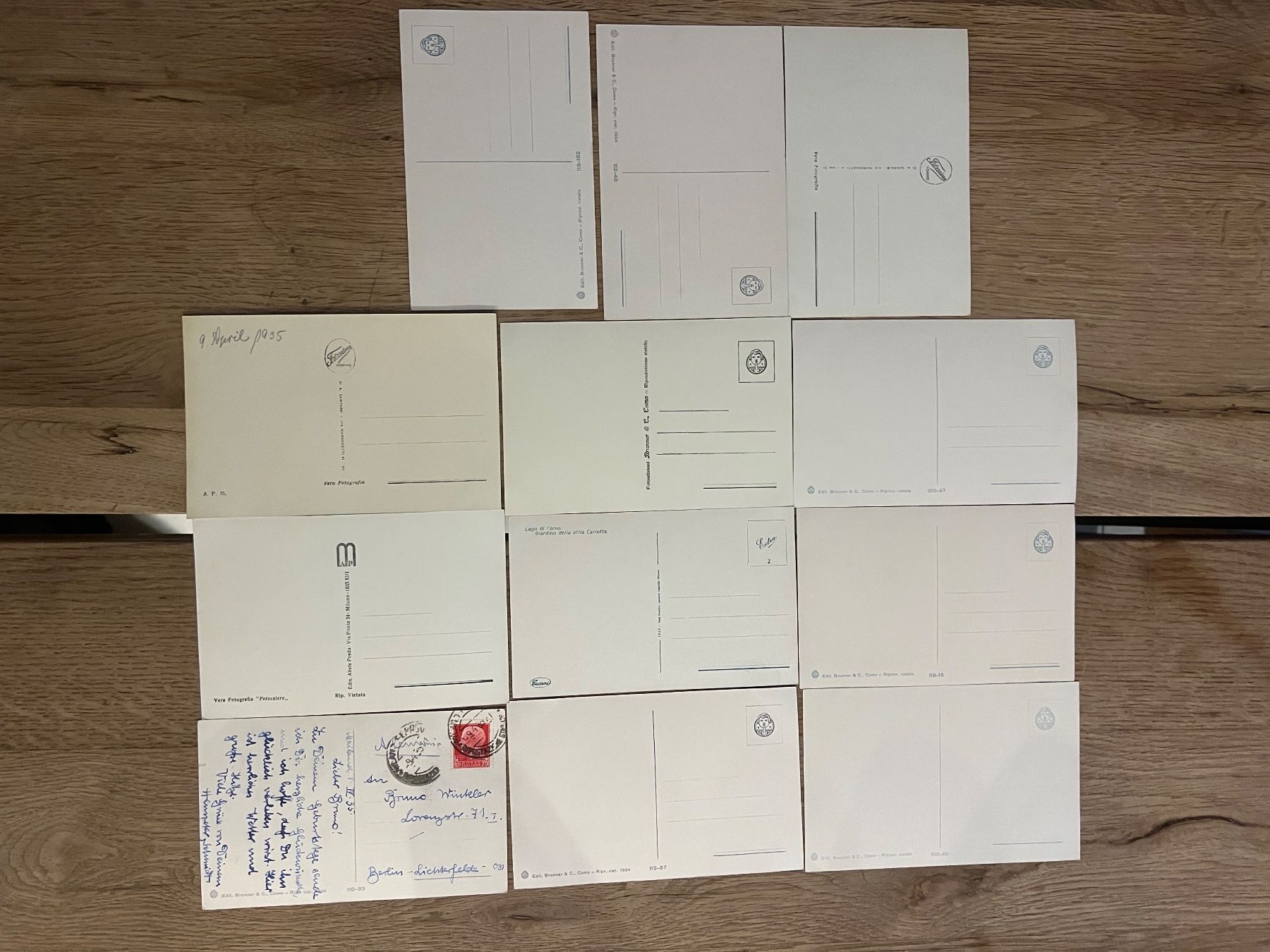 Cartoline postali: Alte Ansichtskarten Como / Comersee - Italien – Usato da Hermetschwil-Staffeln venduto da militaria-schweiz 6