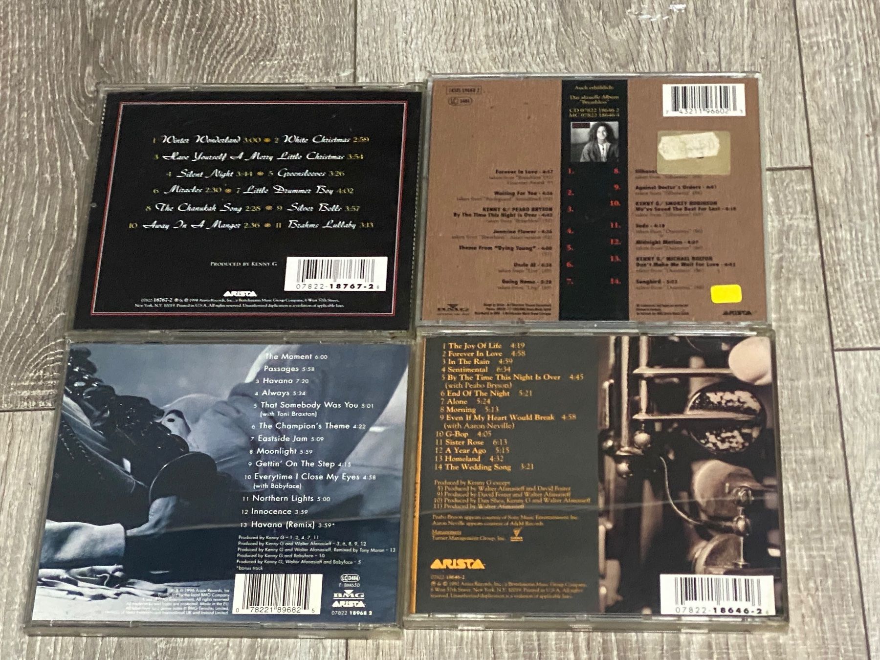 CDs: Kenny G 4x – Gebraucht aus Muri b. Bern von AdidasCollector 1