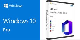 Microsoft Windows 10 Pro & Office 2024 Professional Plus