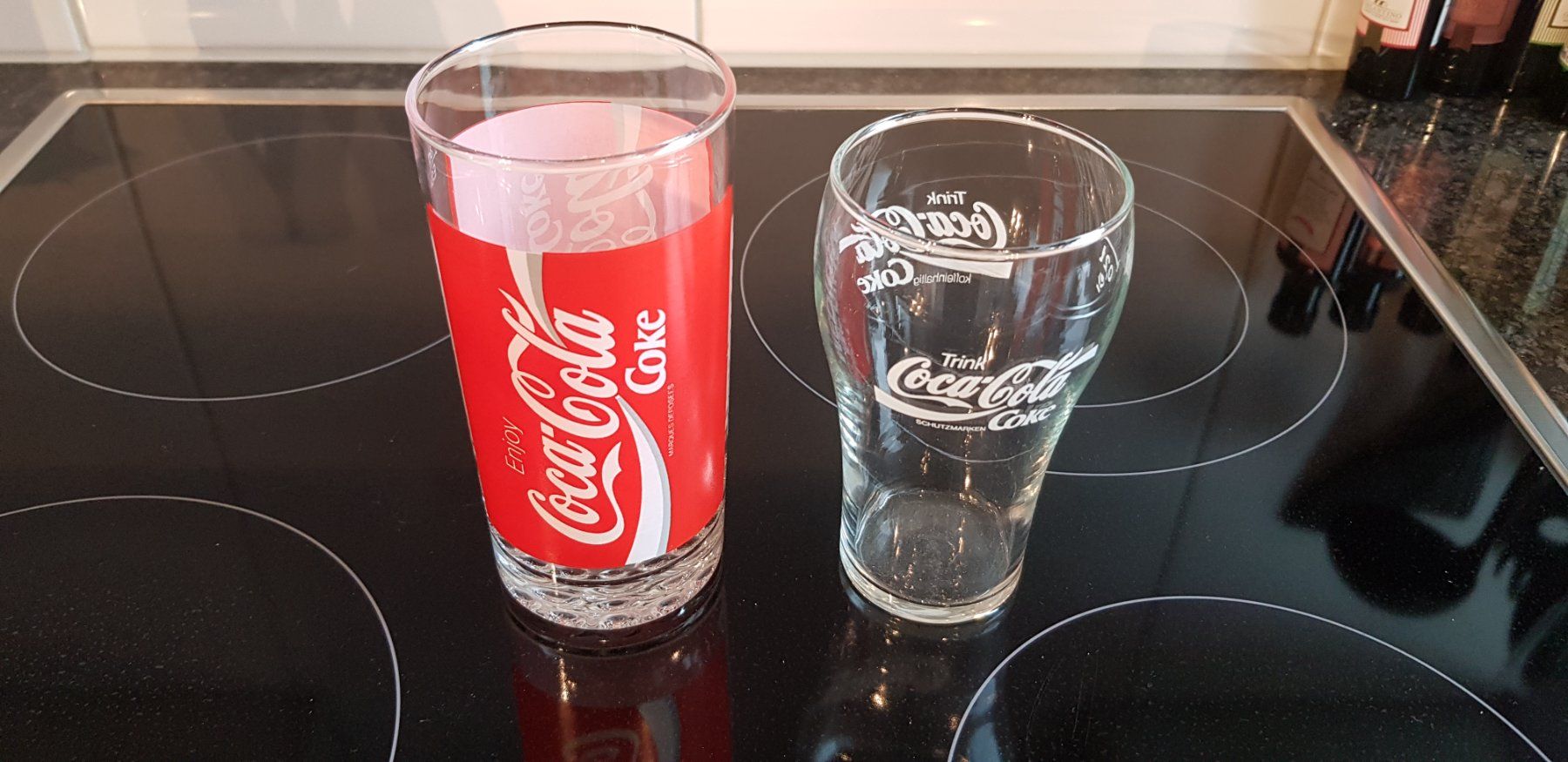 Coca-Cola Tutte le decorazioni: coca-cola 2 gläser selten antik – Usato da effretikon venduto da scharki01