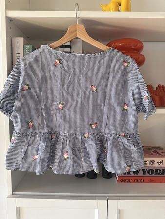 Zara Sommerliches Top Kleid gestreift cos Massimo h&m