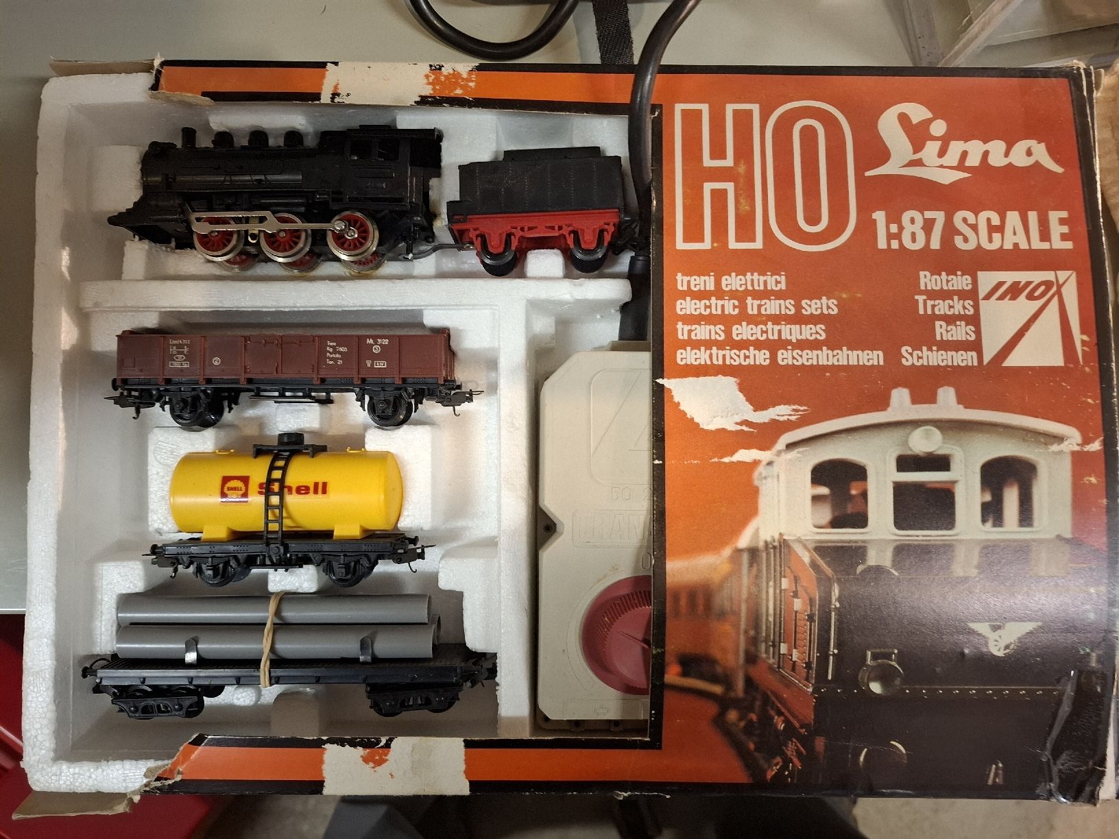Lima Modellini di ferrovie: Lima HO Modell Eisenbahn Zug Komplettset, – Usato da Schwanden-Brienz venduto da Burgiba3000 1